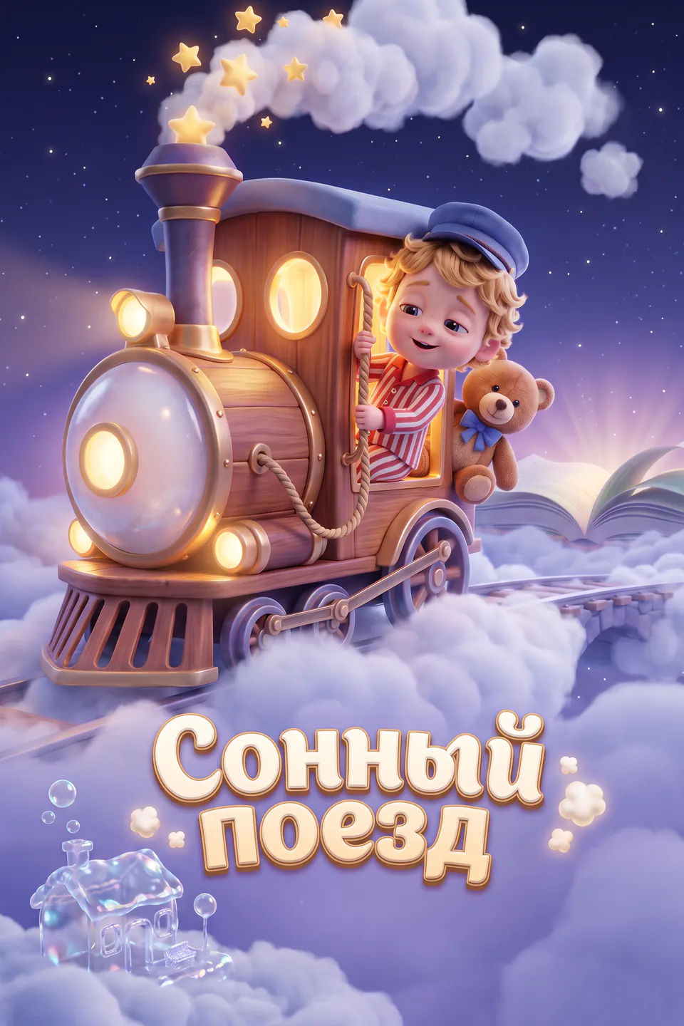Постер мультфильма «Сонный поезд»